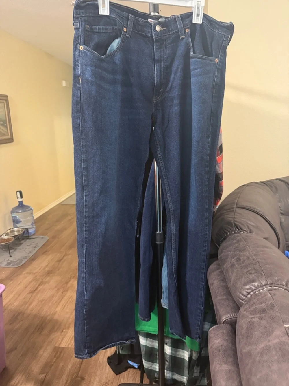 Levi's Men's Dark Blue Bootcut Jeans